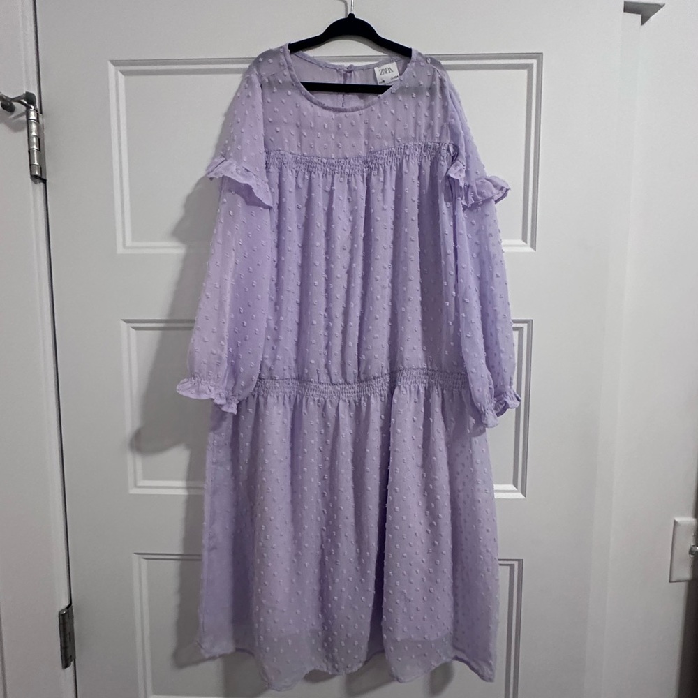 Zara Girls  Long Sleeve Dress